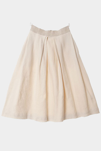 PLAIN PEOPLE - linen blend Skirts[WOMAN 25~28]