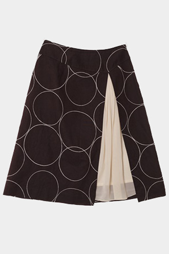 HumeR par Perle Peche - linen blend Skirts[WOMAN 26]