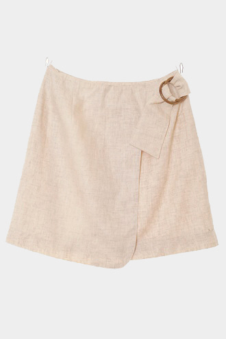 el.lis - linen blend Skirts[WOMAN 26]