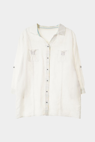 guitgern 셔츠 - linen 100% blend[WOMAN 88]