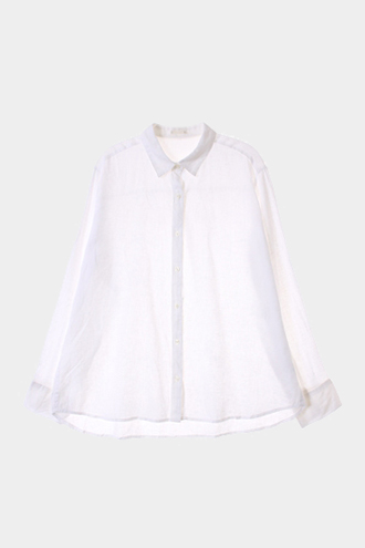 GU 셔츠 - linen 100% blend[WOMAN 88]