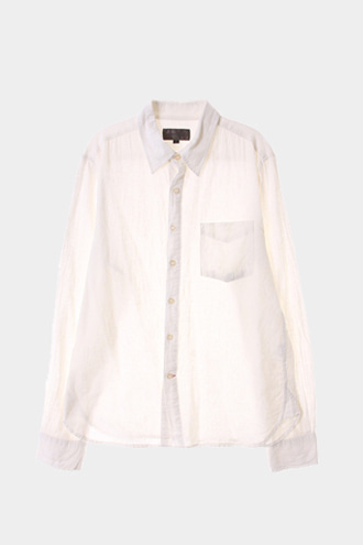 MARINE BELWOOD 셔츠 - linen blend[MAN M]
