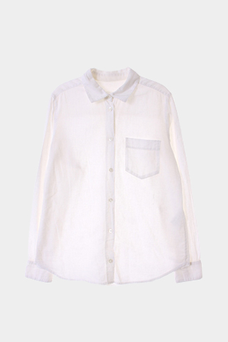 PLST 셔츠 - linen blend[WOMAN 77]