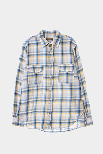 JOURNAL STANDARD 셔츠 - linen blend[MAN S]