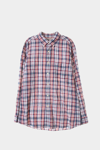 UNIQLO 셔츠 - linen blend[MAN L]