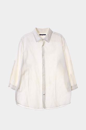 SIMPLICITE 7부 셔츠 - linen blend[MAN ]