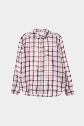 GU 셔츠 - linen 100% blend[MAN M]