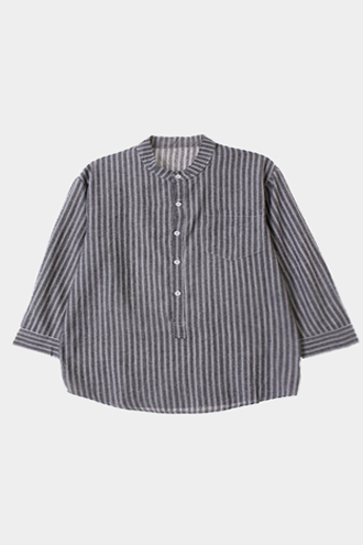 NON 7부 셔츠 - linen blend[WOMAN 55]