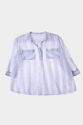 NON 7부 셔츠 - linen 100% blend[WOMAN 88]