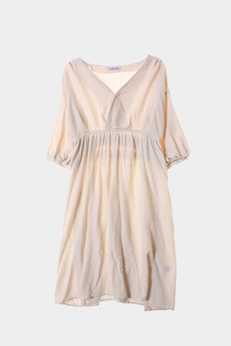 LUNACION DRESS - linen blend[WOMAN 66~77]