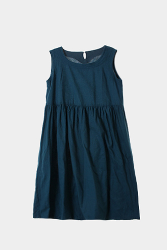 elasty FuF DRESS - linen blend[WOMAN 66]