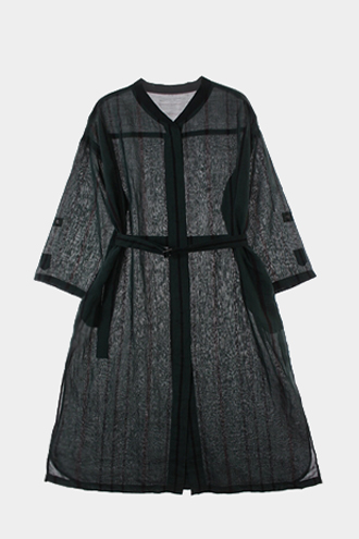 LUMINOSO COMMECA DRESS - linen blend[WOMAN 88]