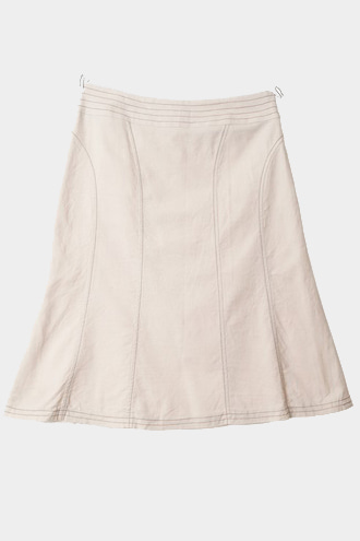 ALLURE de ELLE - linen blend Skirts[WOMAN 30]