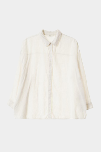 UNIQLO 셔츠 - linen blend[WOMAN 88]