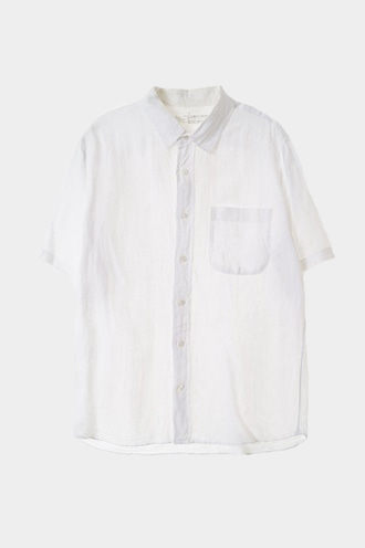 MUJI 2/1 셔츠 - linen 100% blend[MAN L]
