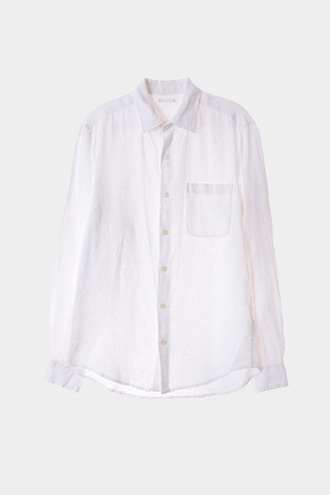 GU 셔츠 - linen 100% blend[MAN M]