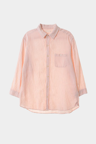 GU 7부 셔츠 - linen blend[MAN M]