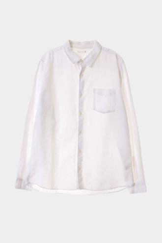 GU 셔츠 - linen blend[MAN M]