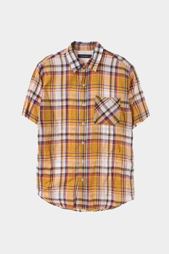 RAGEBLUE 2/1 셔츠 - linen blend[MAN S]