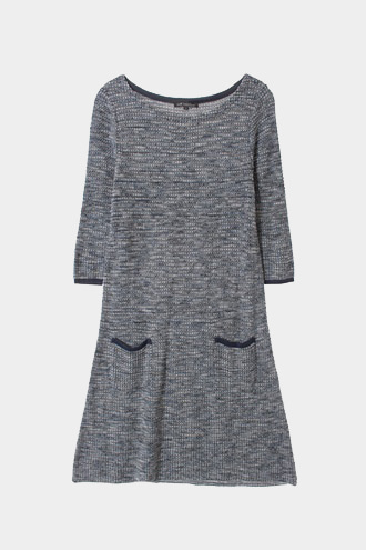 23K DRESS - linen blend[WOMAN 44]