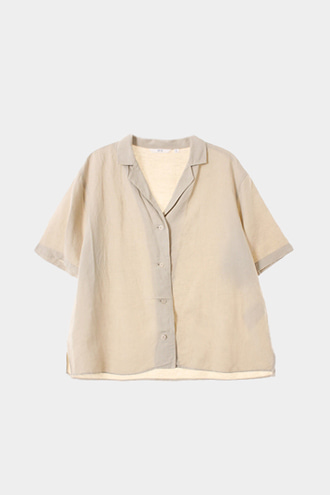 UNIQLO 2/1 셔츠 - linen blend[WOMAN 88]