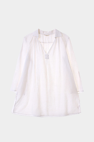 SIMPLICITE DRESS - linen 100% blend[WOMAN 88]