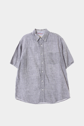 FIELD EYE 2/1 셔츠 - linen blend[MAN L]