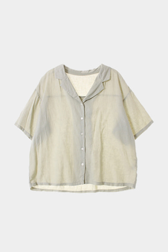 GU 2/1 셔츠 - linen blend[WOMAN 88]