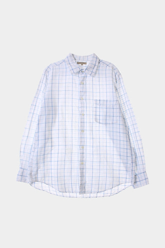 UNIQLO 셔츠 - linen blend[MAN M]