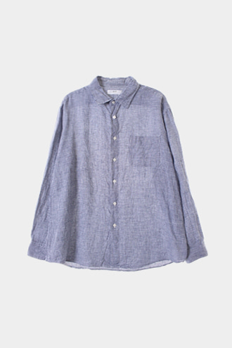 UNIQLO 셔츠 - linen 100% blend[MAN XL]