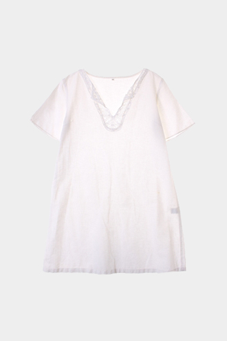 MUJI DRESS - linen blend[WOMAN 77]