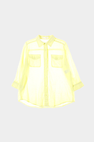 BUONA GIORNATA 셔츠 - linen blend[WOMAN 66]