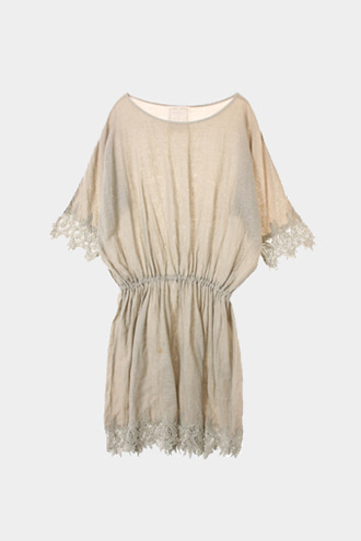 BEARDSLEY DRESS - linen blend[WOMAN 88]