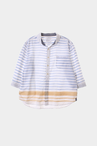 deelight 7부 셔츠 - linen blend[MAN L]