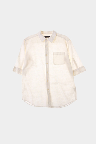 RAGEBLUE 7부 셔츠 - linen blend[MAN M]
