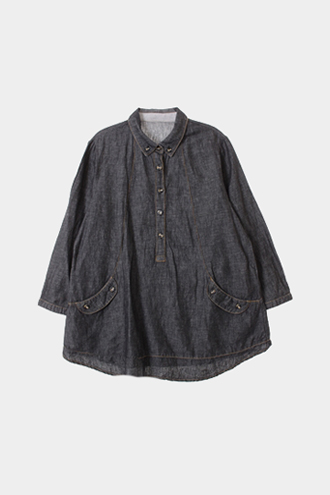 noa-ge DRESS - linen blend[WOMAN 88]