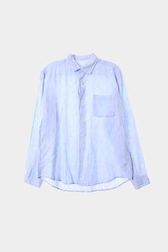 GU 셔츠 - linen 100% blend[MAN S]