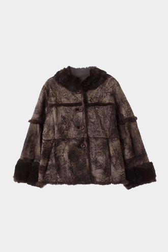 real leather fox fur 자켓[WOMAN 77~88]