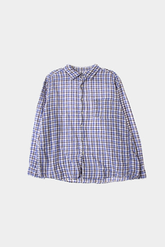 UNIQLO 셔츠 - linen 100% blend[MAN L]