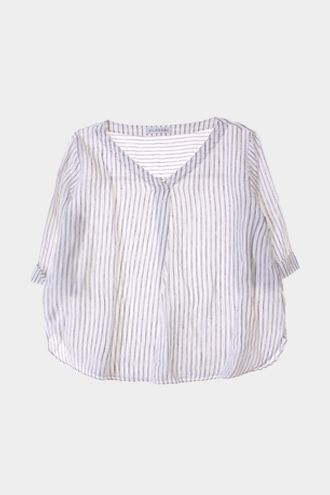 CLOSSHI 7부 셔츠 - linen 100% blend[WOMAN 77~88]