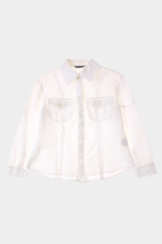 magazin rack 셔츠 - linen blend[WOMAN 55]