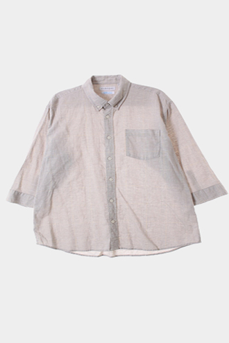 CLOSSHI 7부 셔츠 - linen blend[MAN L]