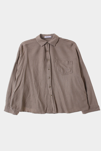 GENQUO 셔츠 - linen blend[WOMAN 88]
