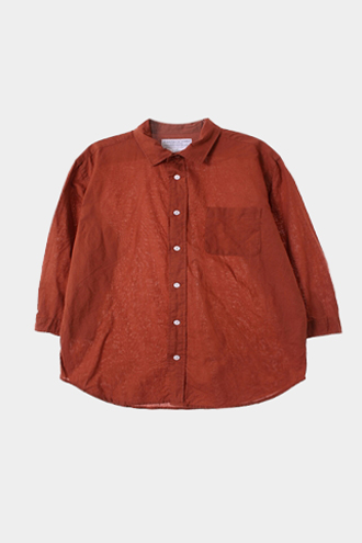 CIAOPANIC 7부 셔츠 - linen blend[MAN L]