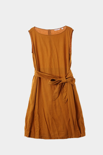 UNIQLO - linen blend DRESS[WOMAN 77]