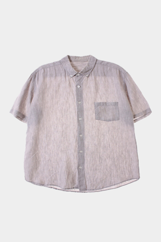 ADOLFO DOMINGUEZ 2/1 셔츠 - linen blend[MAN L]