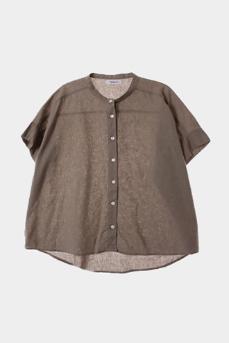NAVY 2/1 셔츠 - linen blend[WOMAN 88]