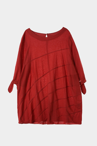 SANS FIN DRESS - linen blend[WOMAN 77~88]