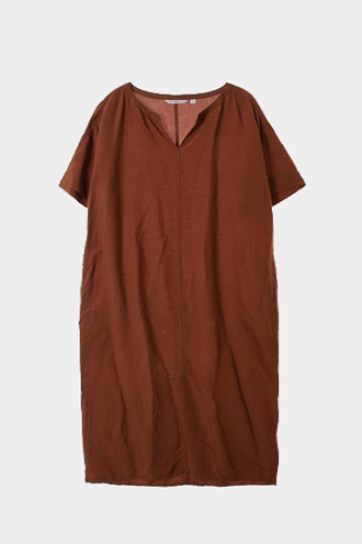 UNIQLO DRESS - linen blend[WOMAN 88]