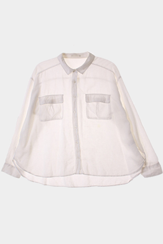 GU 셔츠 - linen blend[WOMAN 88]